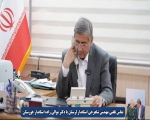 روی خط همدلی/ گفتگوی تلفنی مهندس شاهرخی با دکتر موالی زاده استاندار خوزستان در پی حملات دشمن به جنوب کشور 